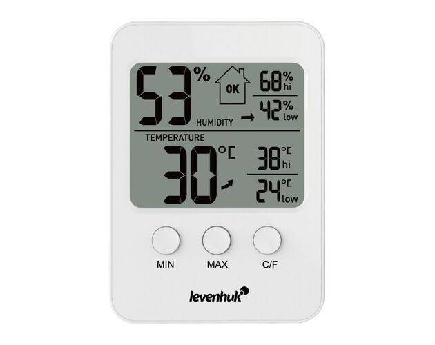 Levenhuk Wezzer BASE L30 White Thermohygrometer