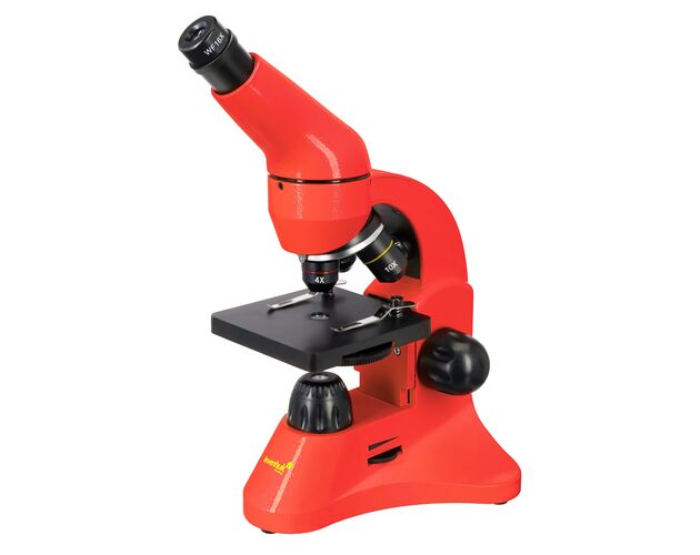 Mikriskop Levenhuk Rainbow 50L PLUS Orange, Farba: Orange