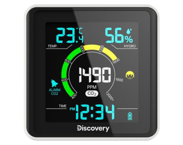 Levenhuk Discovery Report WA40 meteostanica s monitorovaním CO2 vo vzduchu