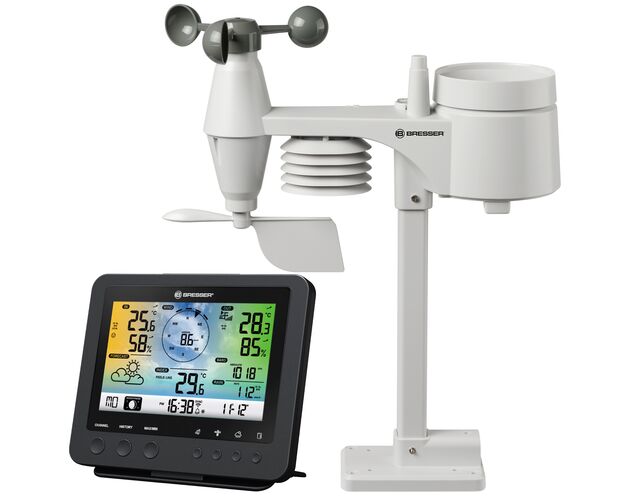 WLAN farebná meteostanica BRESSER s 5-v-1 senzorom