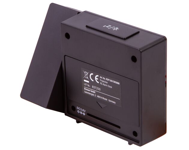 Explore Scientific RC Digital Projection Clock with Indoor Temperature, black, image-11