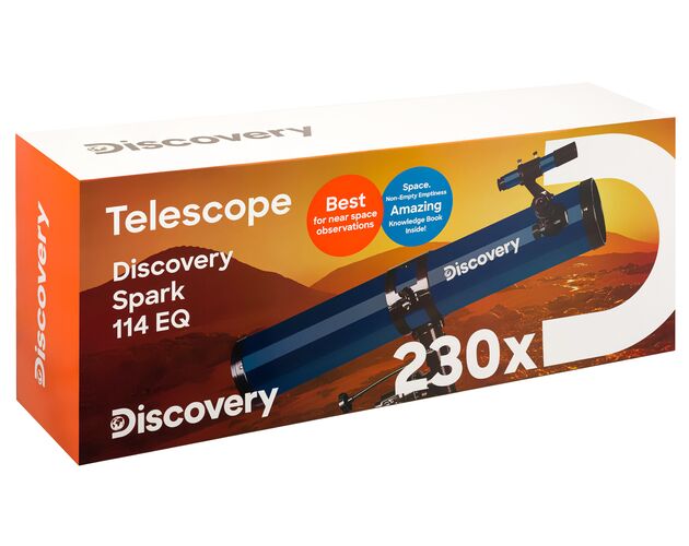 Discovery Spark 114 EQ - teleskop Newton (CZ), Jazyk: EN, image-14