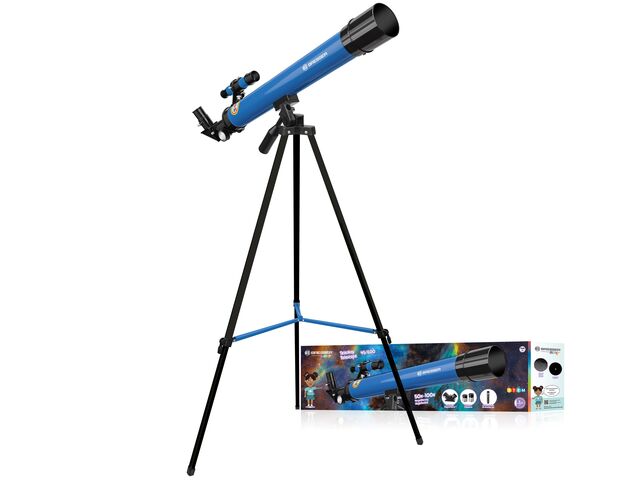 Teleskop Bresser Junior Space Explorer 45/600 AZ Blue, Farba: Blue