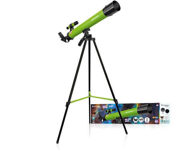 Teleskop Bresser Junior Space Explorer 45/600 AZ Green, Farba: Green