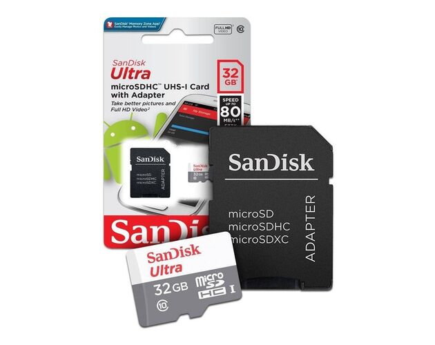 San Disk Ultra 32GB paměťová karta