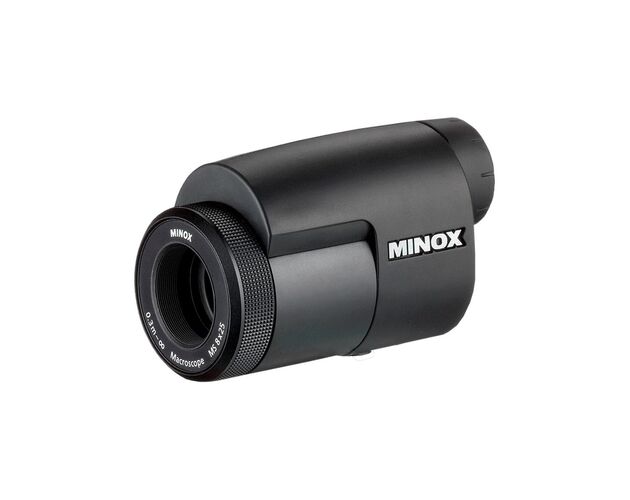Ďalekohľad MINOX MS 8x25 mono makroskop čierno-strieborný