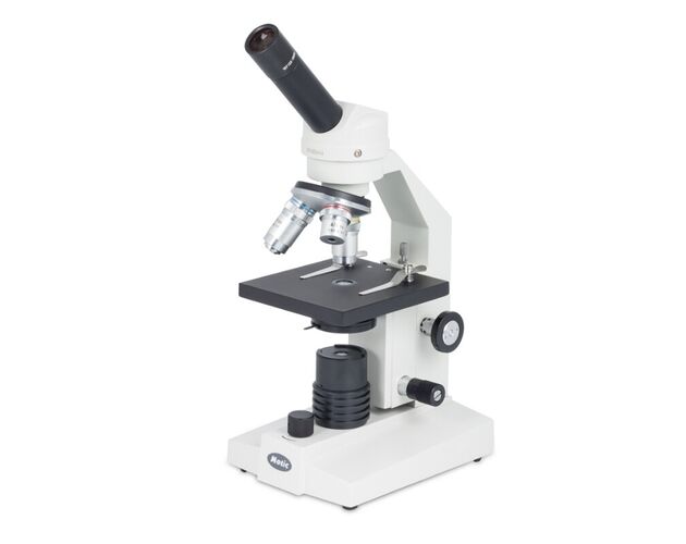 Motic Mikroskop SFC-100 FLED, monokulárny, DIN, achromatický, 40×–400×, LED, akumulátor