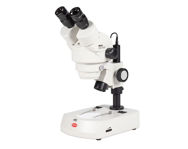 Motic Zoom-stereomikroskop SMZ-160-BLED, binokulárny, LED, 0,75×–4,5×