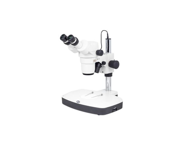 Stereo mikroskop Motic SMZ-168-BLED so zoomom, bino, 7,5x-50x, image-2