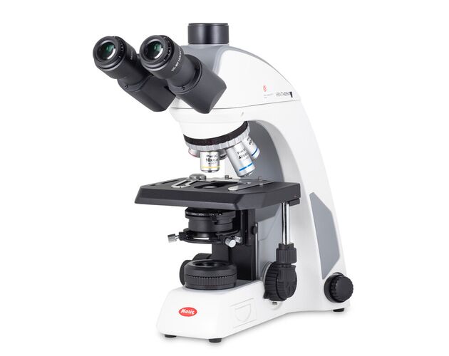 Motic Mikroskop Panthera C2, trinokulárny, infinity, plan achromatický, 40×–1000×, 10×/22 mm, halogén/LED