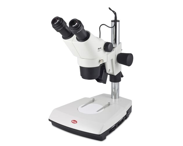 Motic Zoom-stereomikroskop SMZ171-BLED, binokulárny, 7,5×–50×