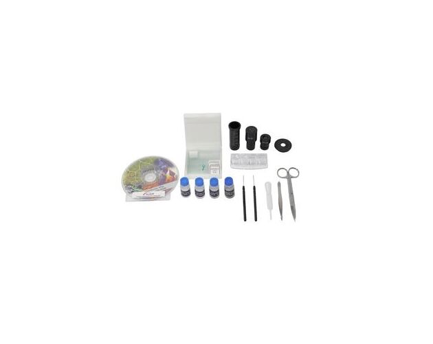 Mikroskop Omegon set, 1200x MonoView, kamera, najpredávanejší úvod do mikroskopie, prípravné zariadenia, image-16