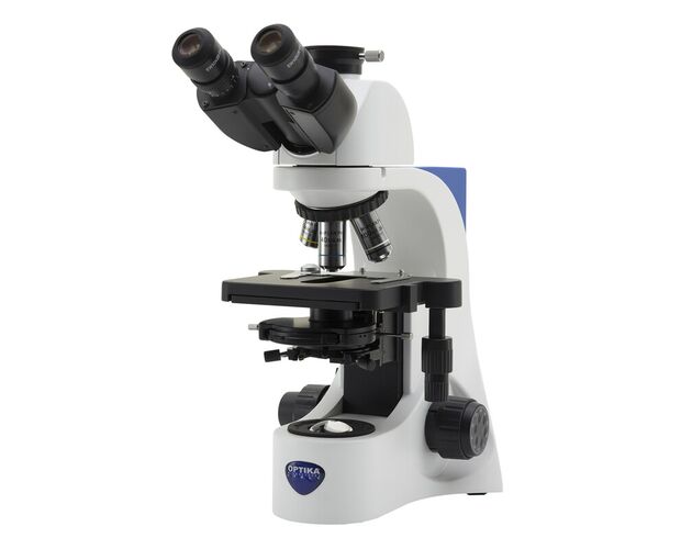 Optika Mikroskop B-383PH, trinokulárny, fázový kontrast, W-PLAN DIN, 40×–1000×