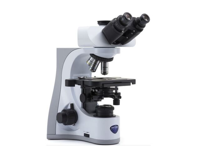 Optika Mikroskop B-510ASB, špeciálny pre analýzu azbestu, trinokulárny, fázový objektív 40×, W-PLAN IOS, 40×–1000×, W&B 12.5×, EU verzia