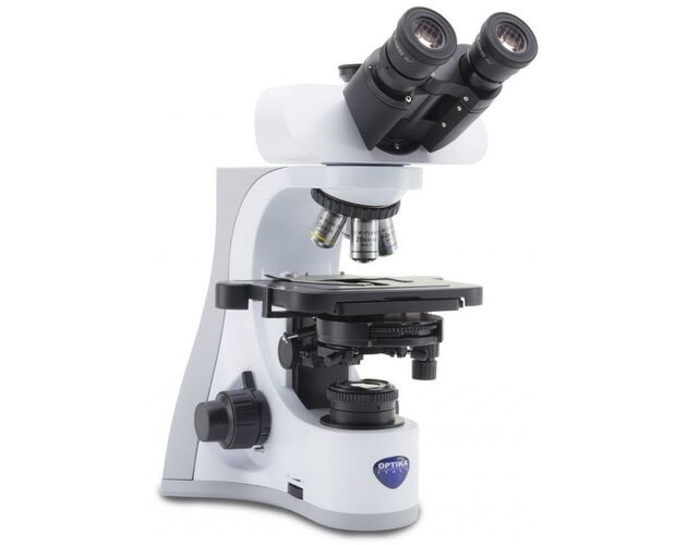 Optika Mikroskop B-510PH, fázový kontrast, trinokulárny, W-PLAN IOS, 100×–1000×, EU verzia