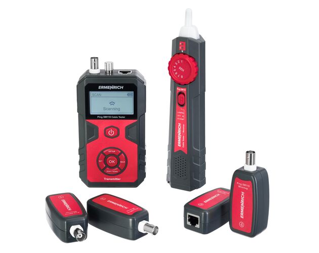 Ermenrich Ping SM110 tester káblov