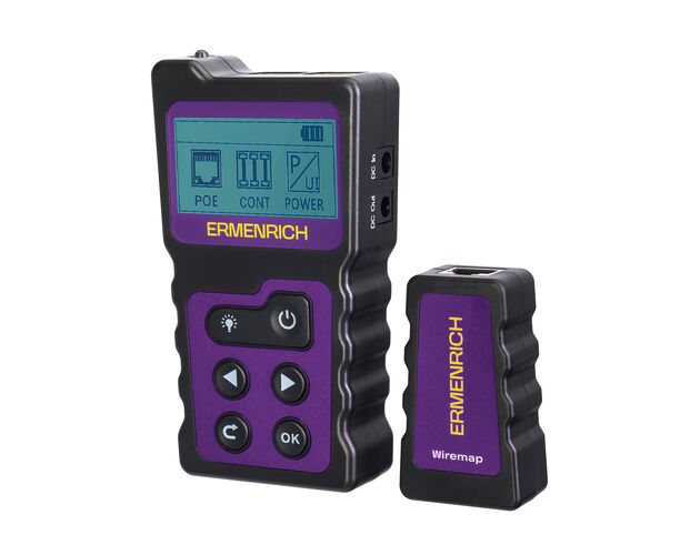 Ermenrich NetGeeks NP25 tester PoE