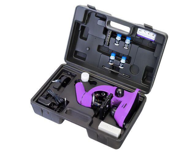 Mikroskop Levenhuk Rainbow 50L PLUS Amethyst, Farba: Amethyst, image-3