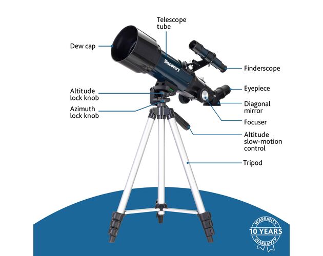 Teleskop Discovery Sky Trip ST70 s knihou, Jazyk: CZ, image-16