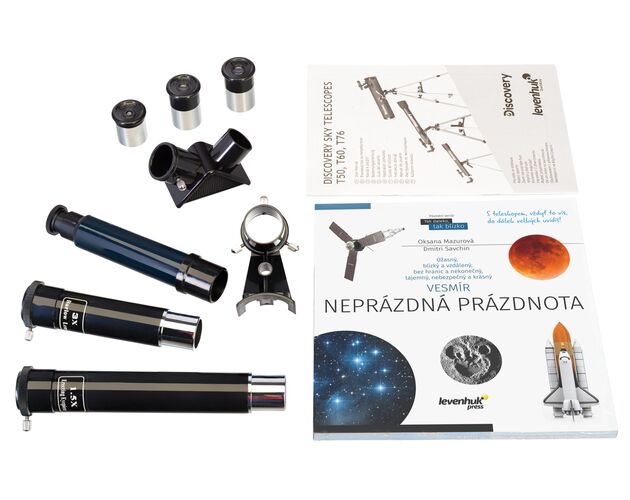 Teleskop Discovery Sky T60 s knihou, Jazyk: CZ, image-2