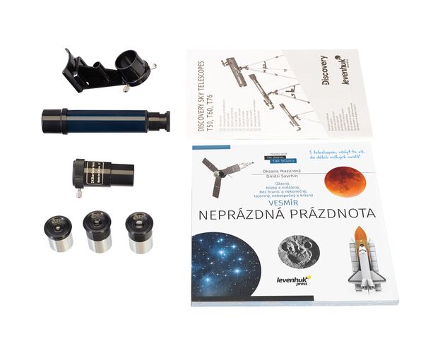 Teleskop Discovery Sky T76 s knihou, Jazyk: CZ, image-2
