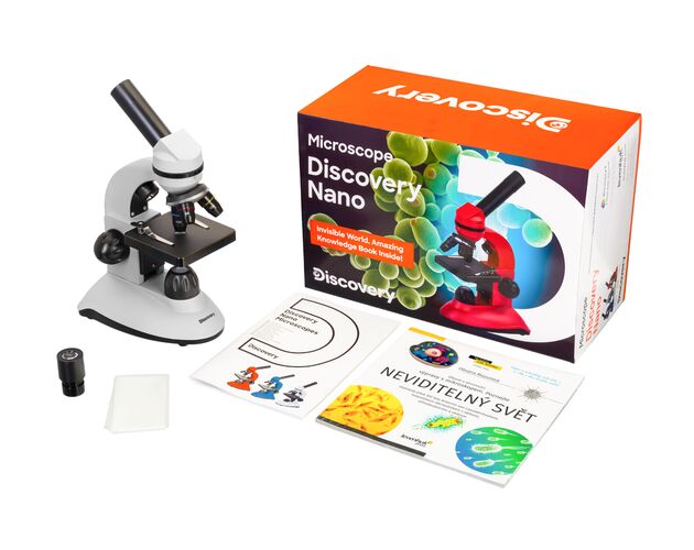 Mikroskop Discovery Nano Polar s knihou, Farba: Polar, image-3