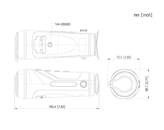 Dahua Pixfra TPC-M60-B25 Termovízia čierna, image-13