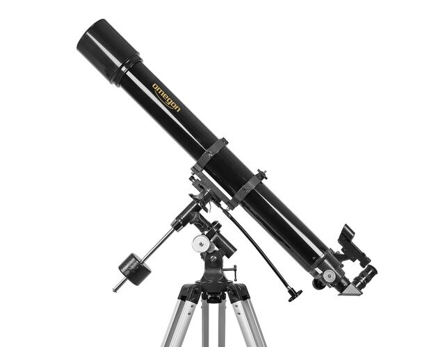 Omegon AC 90/1000 EQ-2 – refraktor na ekvatoriálnej montáži
