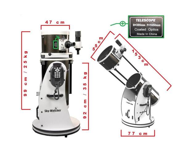 SkyWatcher Skyliner-350P GOTO - teleskop Dobson, image-4