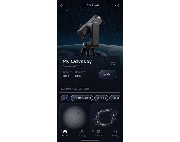 Unistellar Odyssey Pro – smart teleskop s  Nikon okulárom, image-16