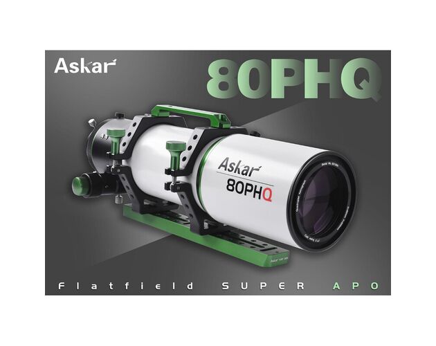 Askar AP 80/600 80PHQ - apochromatický refraktor