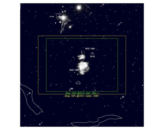 BORG AP 55/200 55FL - apochromatický refraktor, image-7