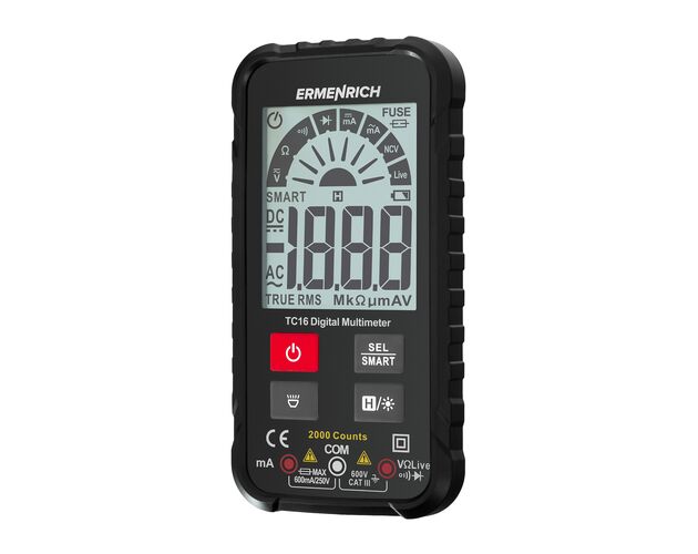 Ermenrich Zing TC16 digitálny multimeter