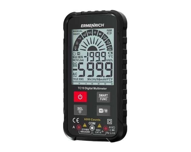 Ermenrich Zing TC19 digitálny multimeter
