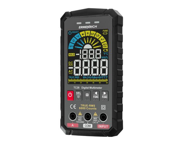 Ermenrich Zing TC26 digitálny multimeter