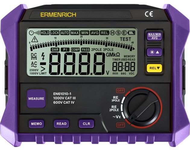 Ermenrich Ping ET60 tester zemného odporu
