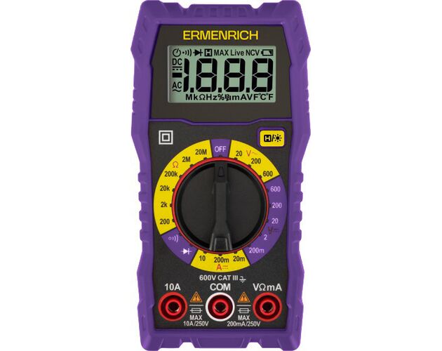 Ermenrich Zing TC07 digitálny multimeter
