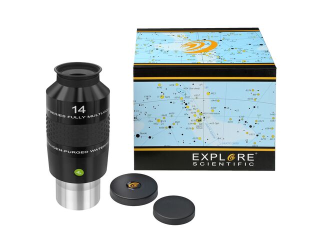 Okulár EXPLORE SCIENTIFIC 100° Ar 14 mm (2")