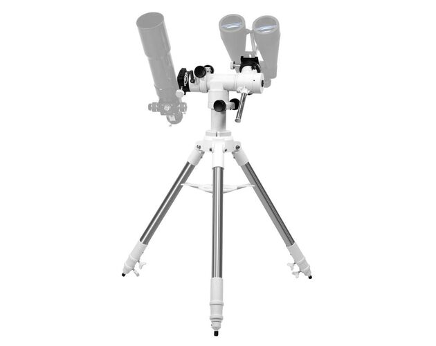 Omegon Twinmaster AZ mount with stainless steel tripod, image-2