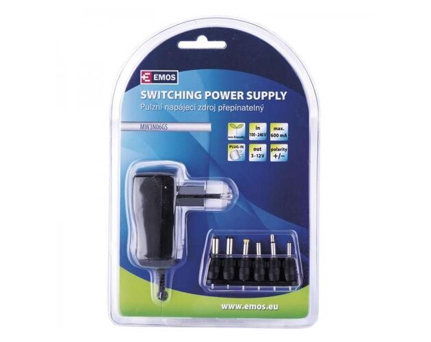 Adaptér 3-12 V s EU koncovkou  