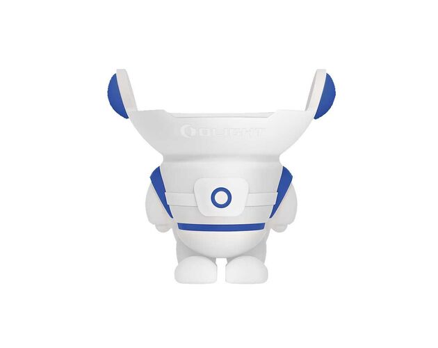 Nabíjací držiak na lampášik Obulb Olight Obuddy Astro Blue – figúrka   