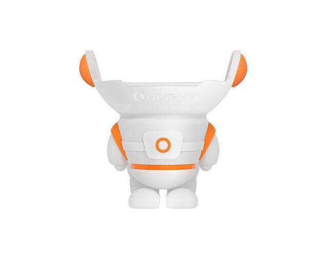Nabíjací držiak na lampášik Obulb Olight Obuddy Astro Orange – figúrka  