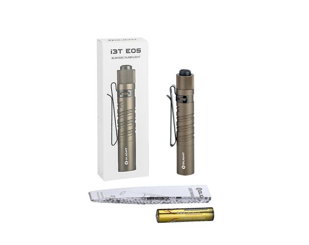 LED baterka Olight I3T EOS 180 lm - Desert  , image-5