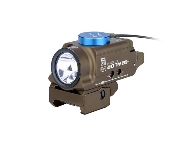 Svetlo na zbraň Olight Baldr Mini Desert 600 lm - zelený laser  , image-11