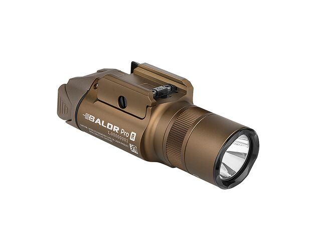 Svetlo na zbraň Olight BALDR PRO R Desert Tan 1350 lm – zelený laser   , image-5