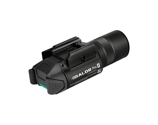 Svetlo na zbraň Olight BALDR PRO R Black 1350 lm – zelený laser   , image-6