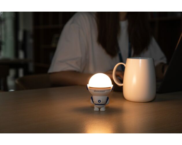 Nabíjací držiak na lampášik Obulb Olight Obuddy Astro Blue – figúrka   , image-8