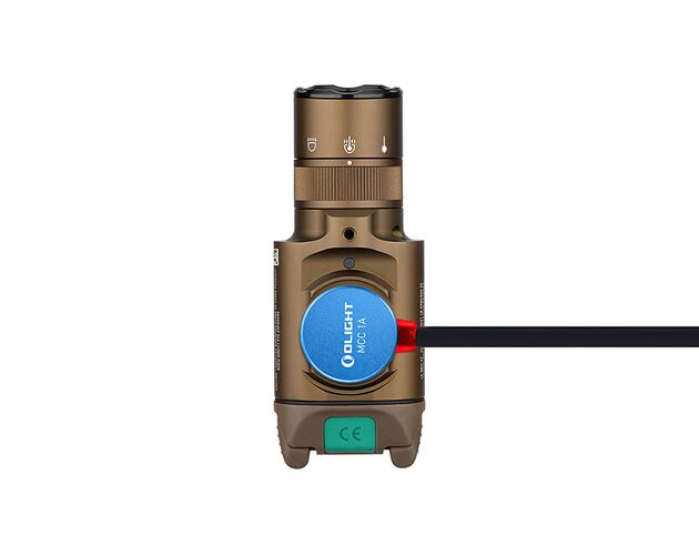 Svetlo na zbraň Olight BALDR PRO R Desert Tan 1350 lm – zelený laser   , image-8