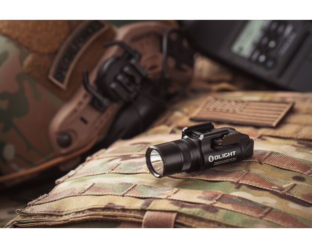 Svetlo na zbraň Olight BALDR PRO R Black 1350 lm – zelený laser   , image-10