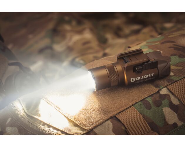 Svetlo na zbraň Olight BALDR PRO R Desert Tan 1350 lm – zelený laser   , image-11